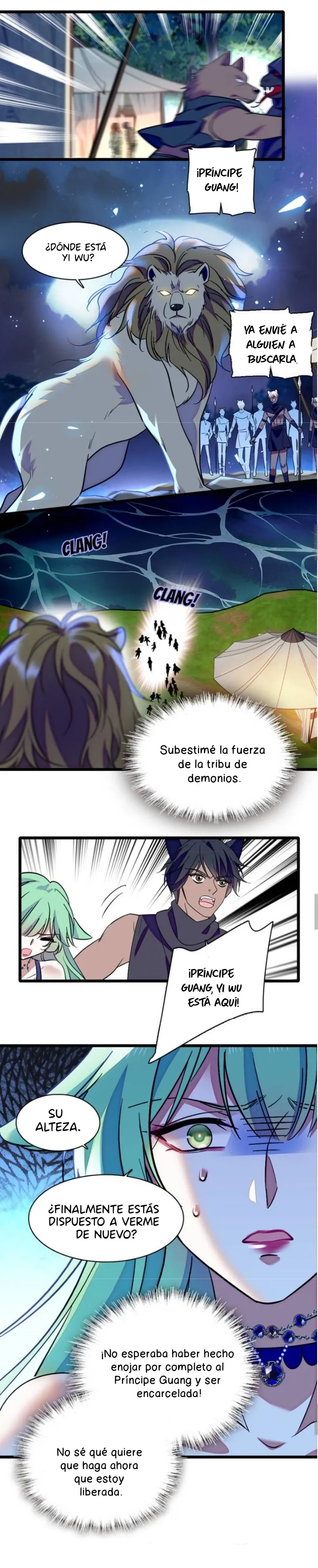 El lindo mundo de las bestias capítulo 422, página 8