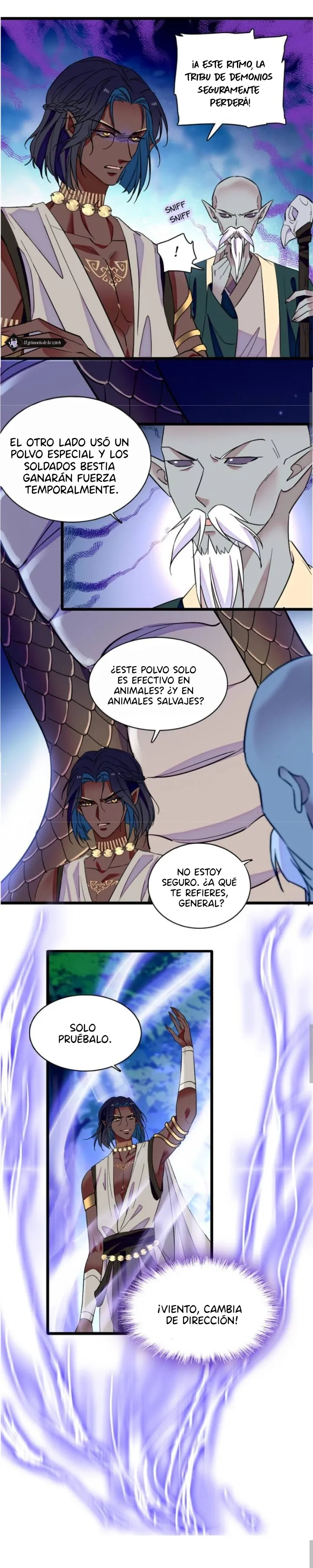 El lindo mundo de las bestias capítulo 423, página 4
