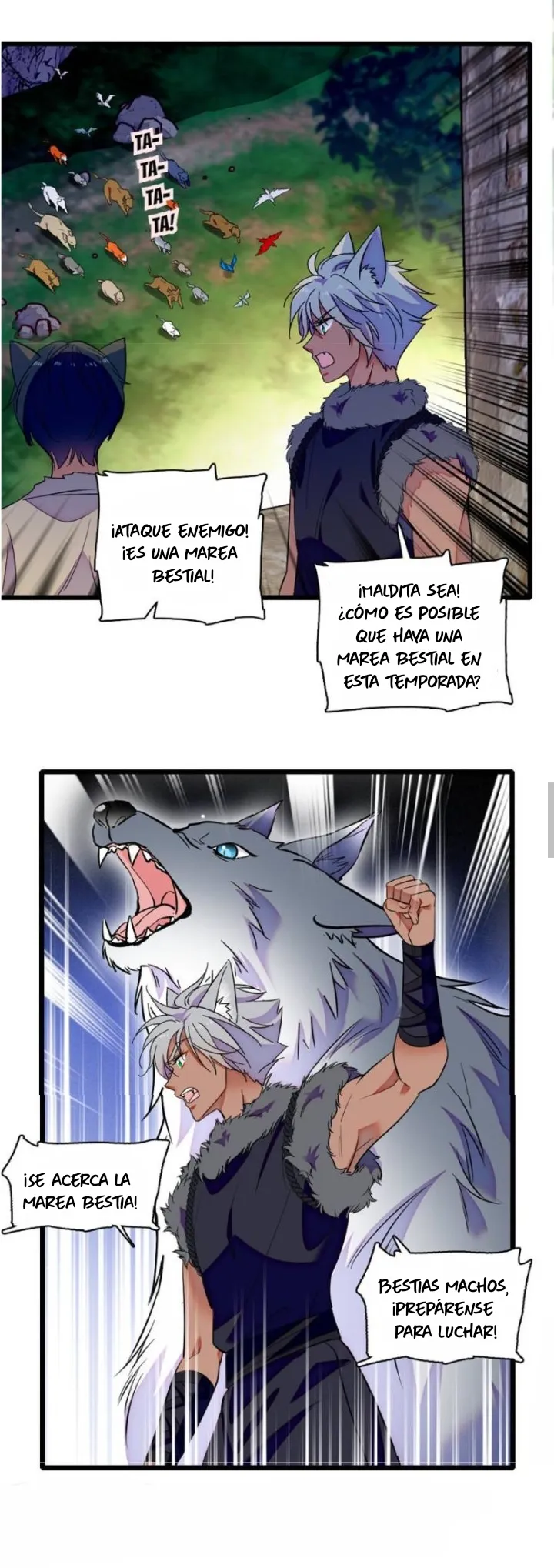 El lindo mundo de las bestias capítulo 423, página 6