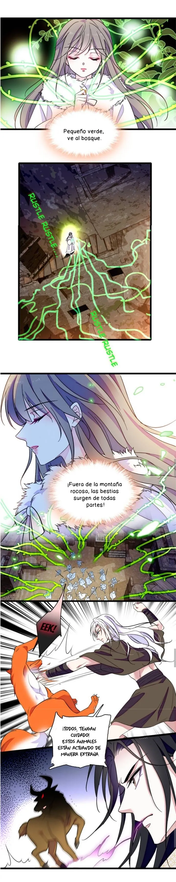 El lindo mundo de las bestias capítulo 423, página 8