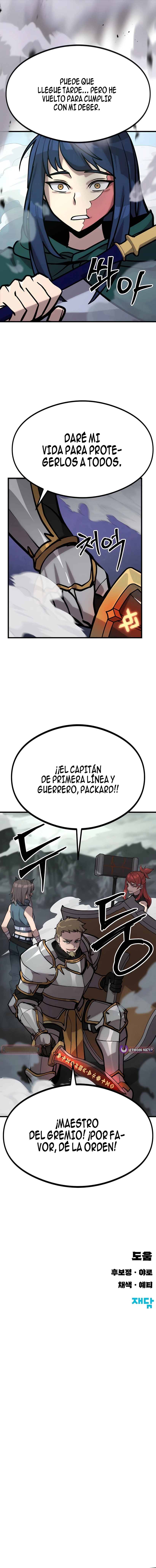 El martillo en lugar de la espada capítulo 4, página 13