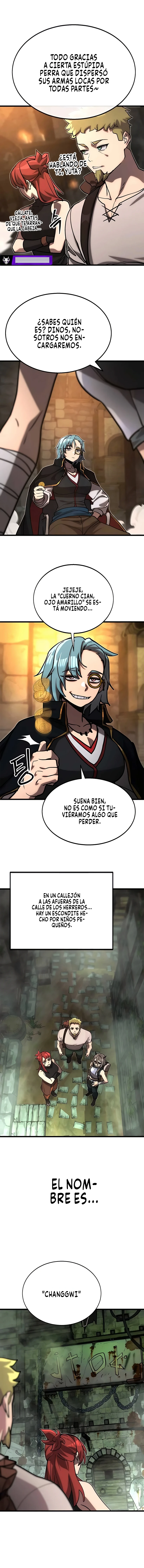 El martillo en lugar de la espada capítulo 9, página 21