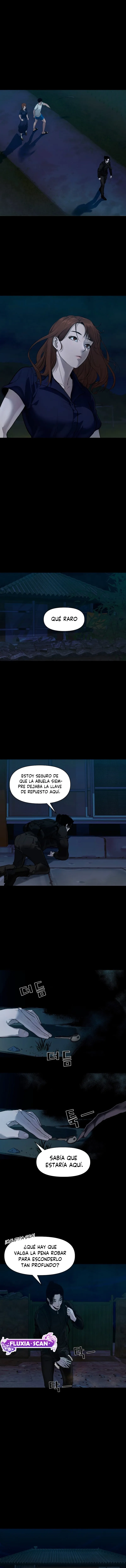 El misterio del pueblo gwichon capítulo 1, página 14