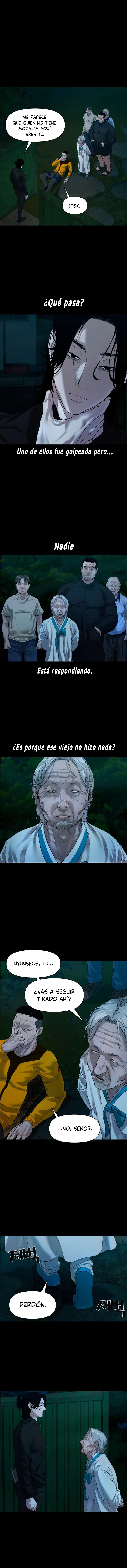 El misterio del pueblo gwichon capítulo 2, página 6