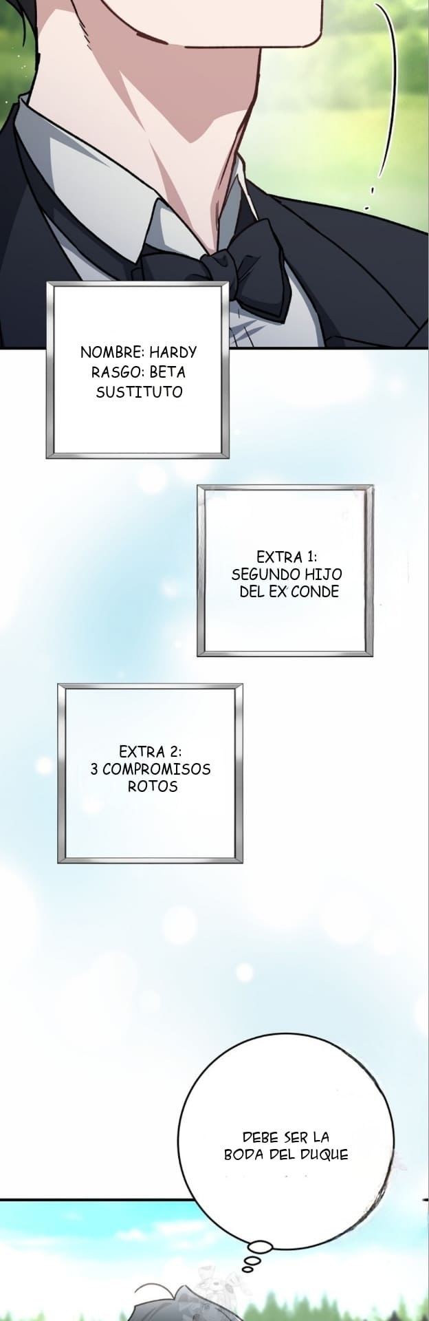 El papel de sustituto da un giro repentino capítulo 0.5, página 14