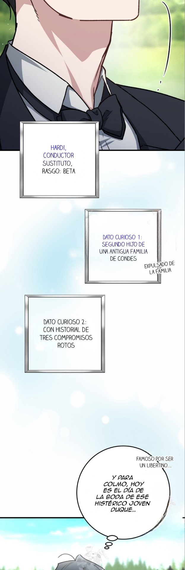 El papel de sustituto da un giro repentino capítulo 1, página 7