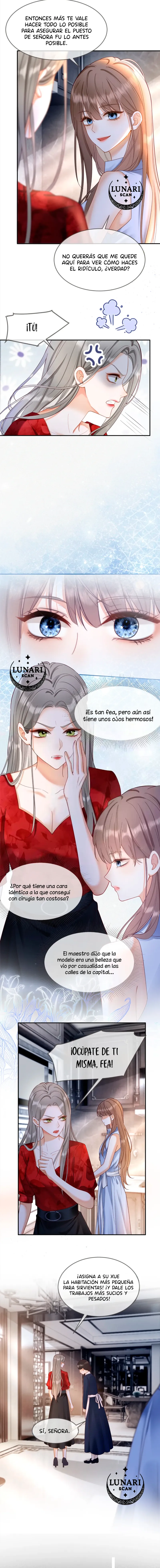 El presidente multimillonario  ama exclusivamente a su adorable  esposa sustituta capítulo 2, página 3