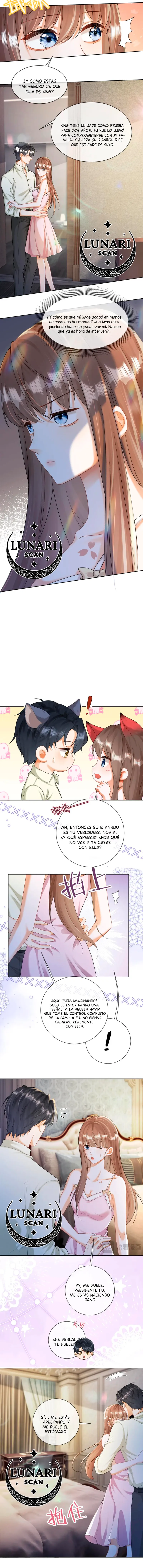 El presidente multimillonario  ama exclusivamente a su adorable  esposa sustituta capítulo 61, página 3