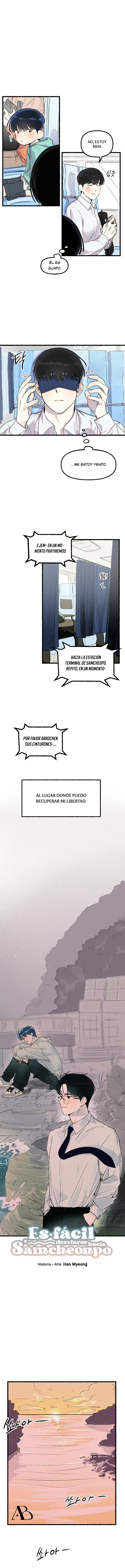 Es fácil desviarse hacia Samcheonpo capítulo 1, página 4
