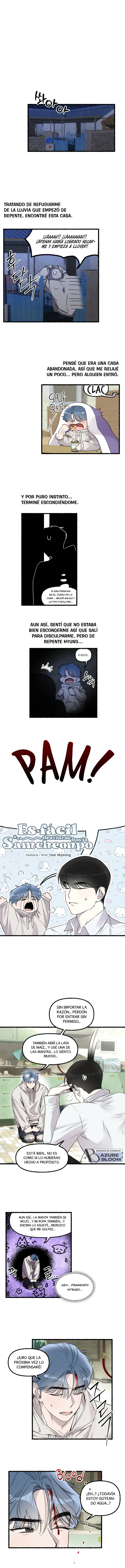 Es fácil desviarse hacia Samcheonpo capítulo 3, página 2