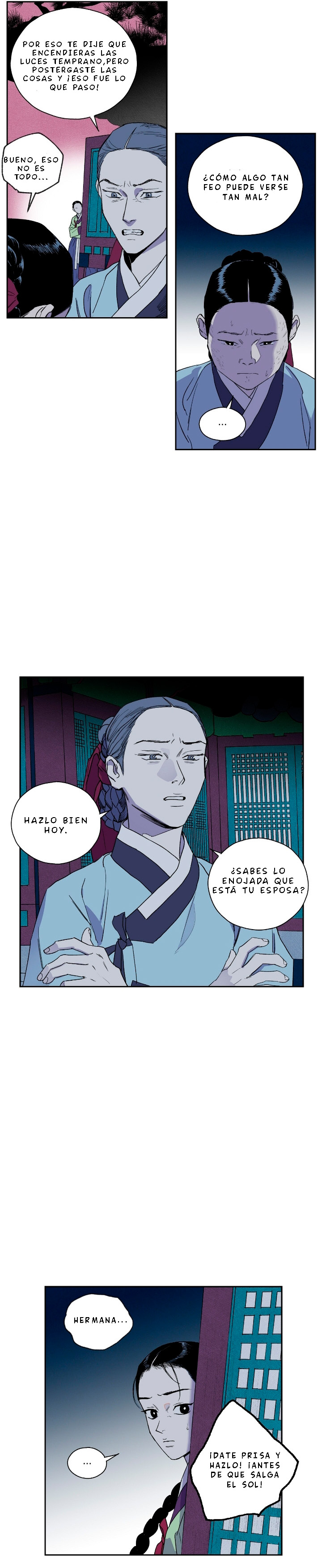 Finalmente la llama azul capítulo 6, página 3