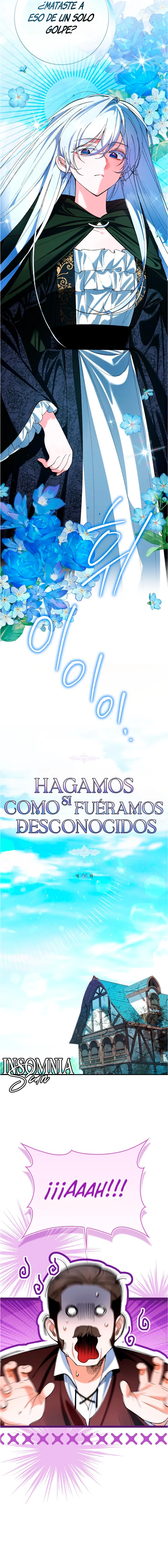 Hagamos Como Si Fuéramos Desconocidos capítulo 6, página 8