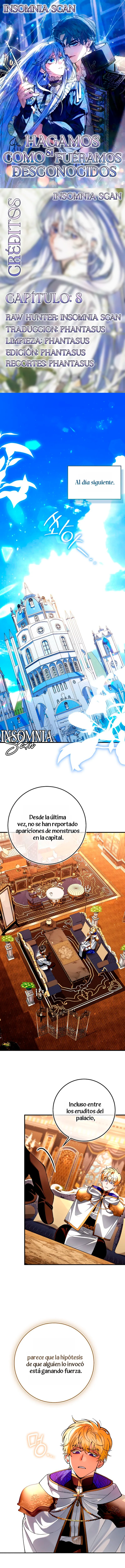 Hagamos Como Si Fuéramos Desconocidos capítulo 8, página 1