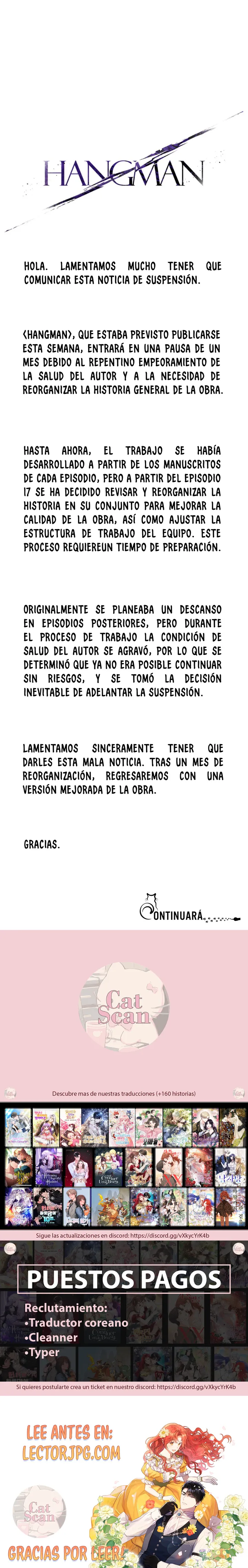 Hangman capítulo 16.5, página 1