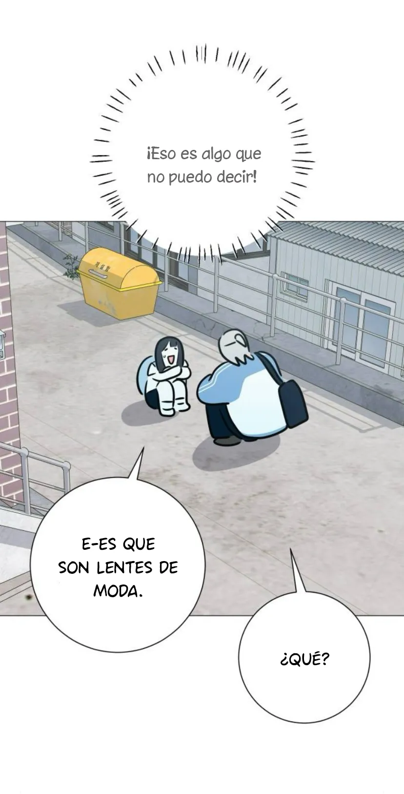 El hashtag es: El primer amor. capítulo 10, página 111