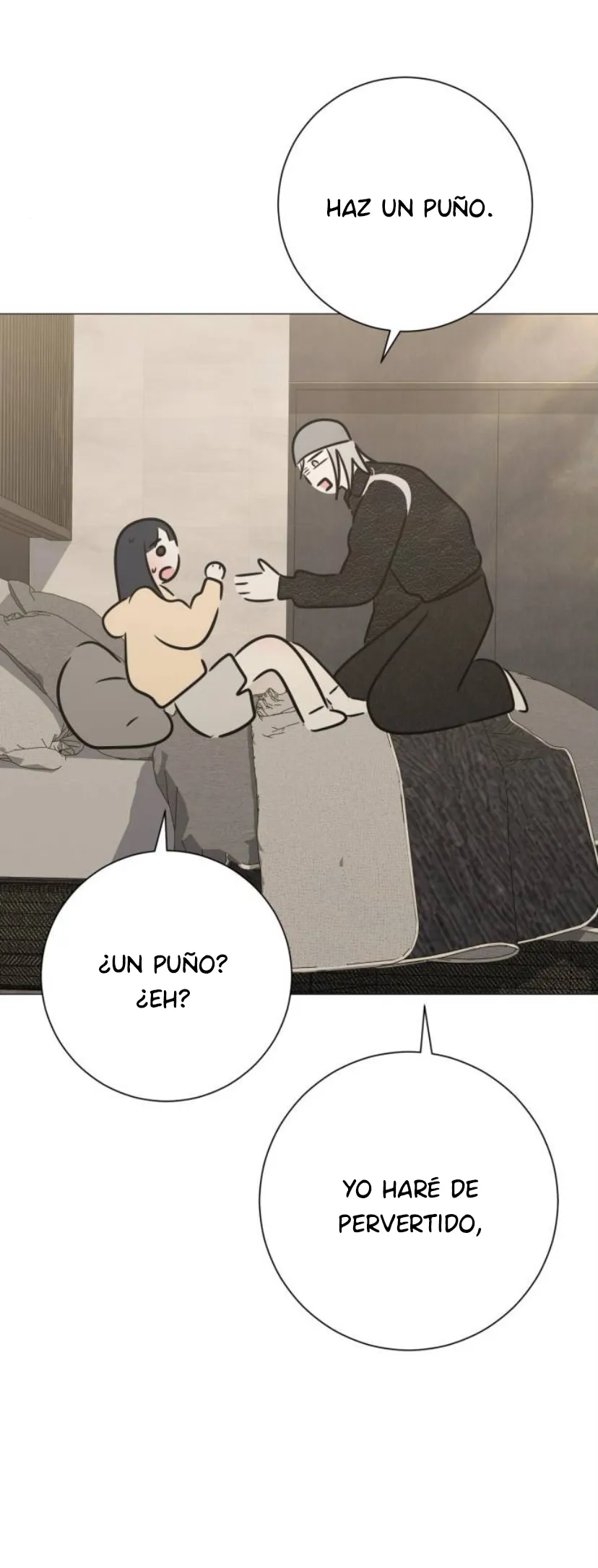 El hashtag es: El primer amor. capítulo 12, página 165