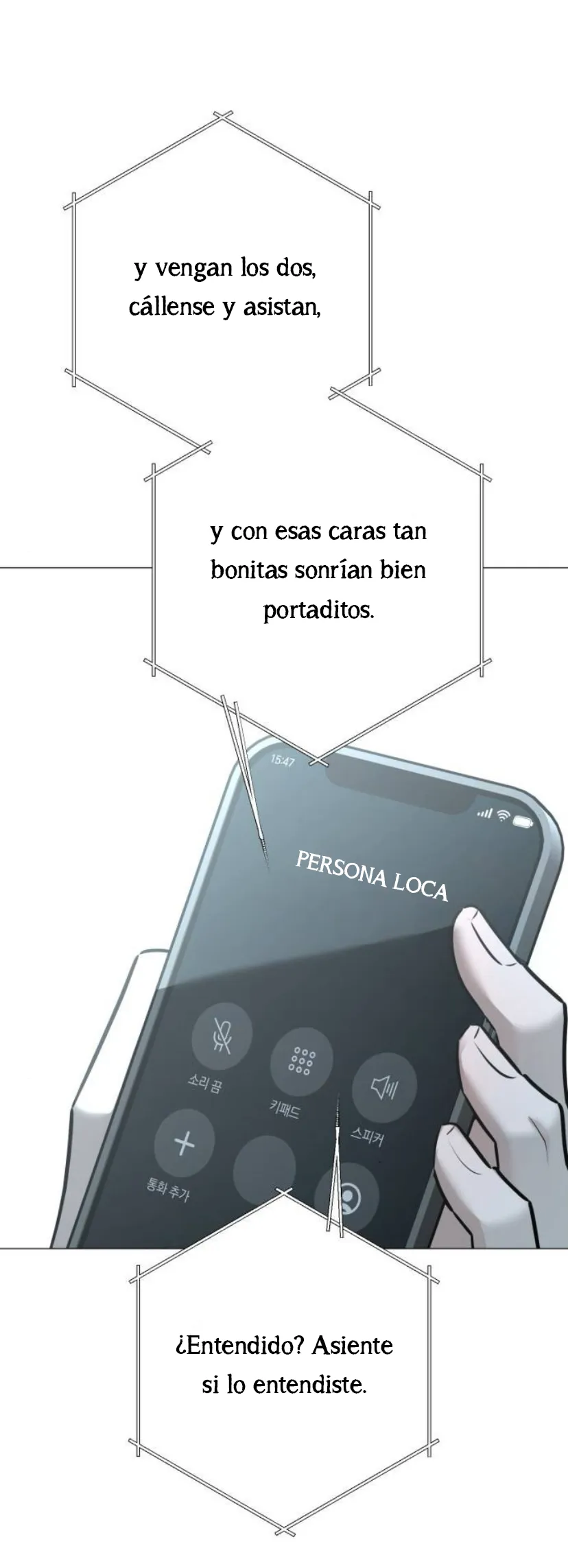 El hashtag es: El primer amor. capítulo 12, página 92