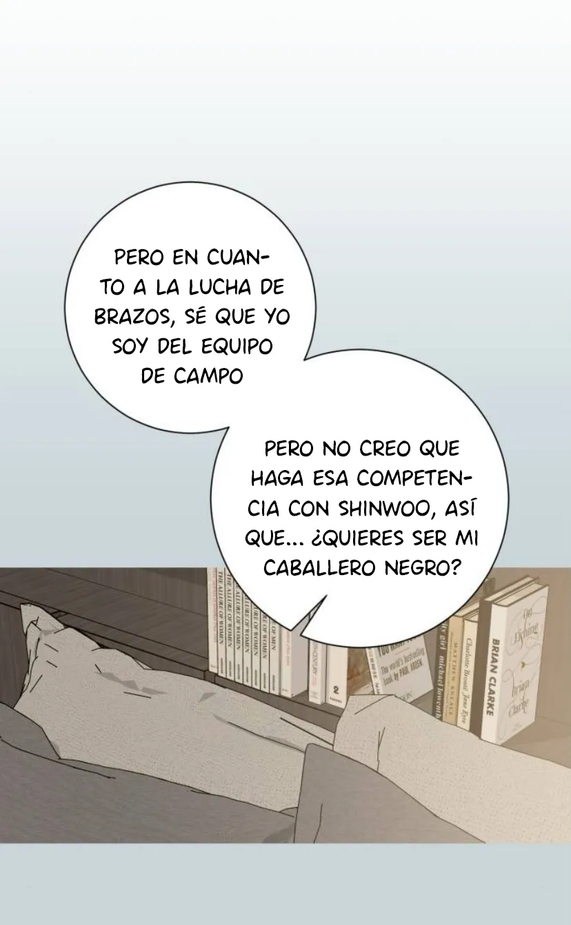 El hashtag es: El primer amor. capítulo 13, página 105
