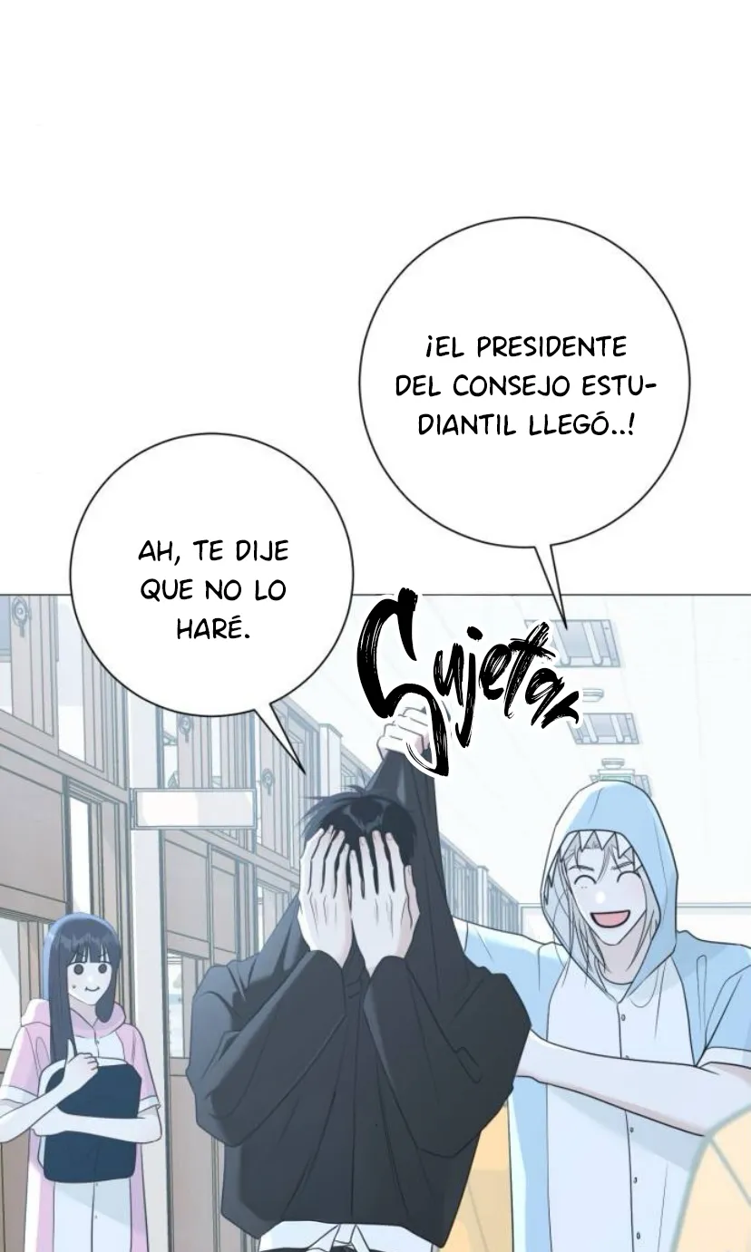 El hashtag es: El primer amor. capítulo 13, página 97