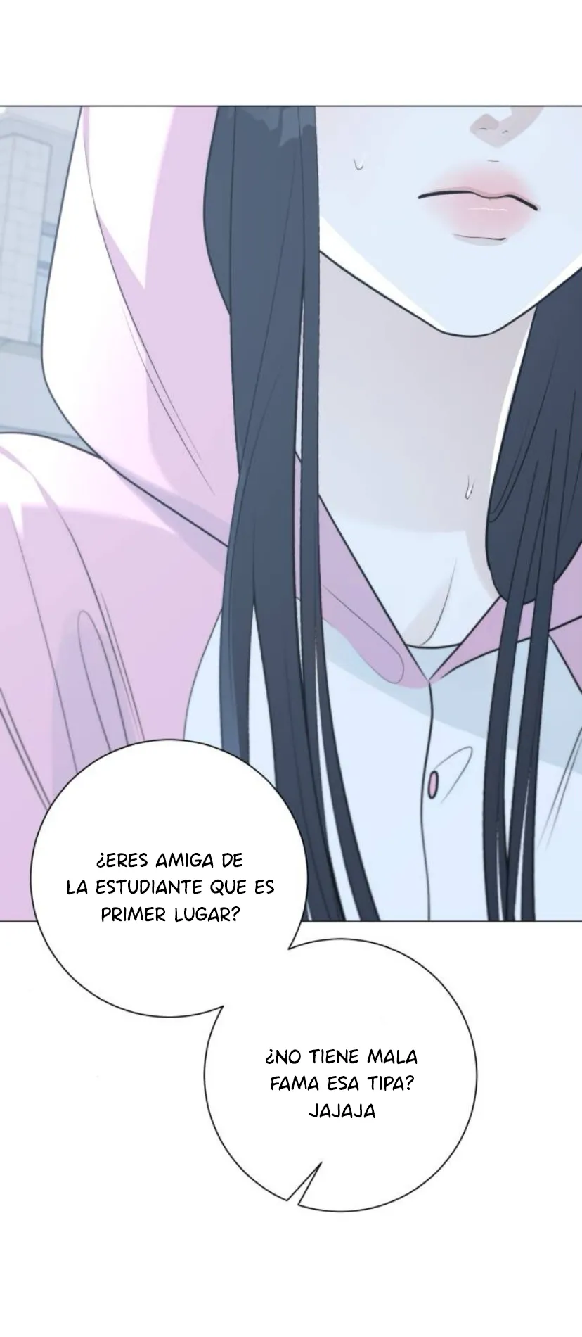 El hashtag es: El primer amor. capítulo 14, página 71