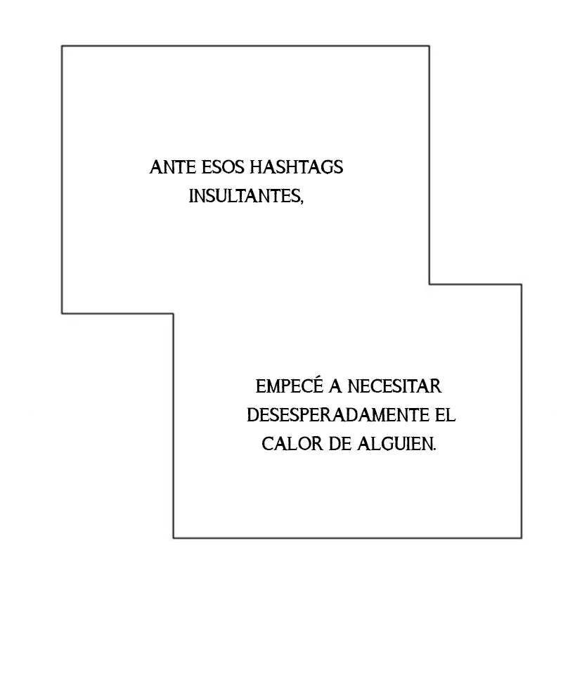 El hashtag es: El primer amor. capítulo 14, página 97