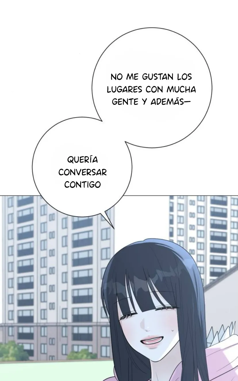 El hashtag es: El primer amor. capítulo 15, página 104