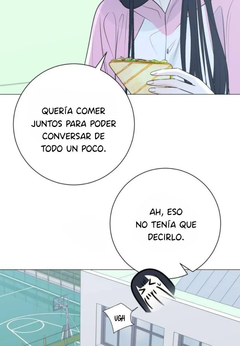 El hashtag es: El primer amor. capítulo 15, página 105
