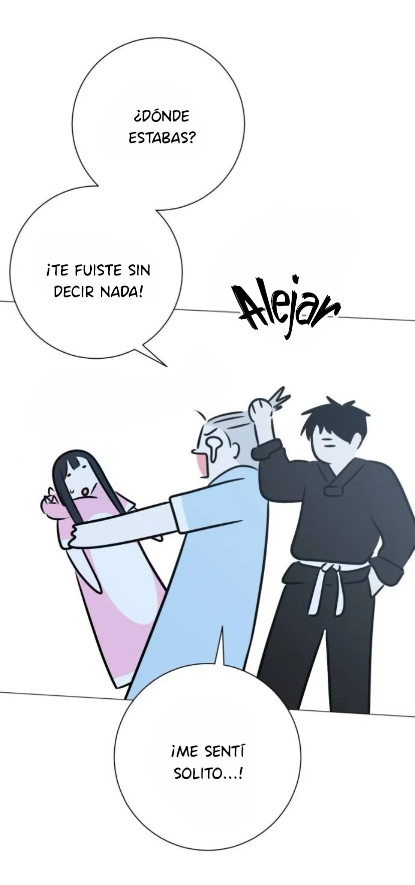 El hashtag es: El primer amor. capítulo 15, página 68