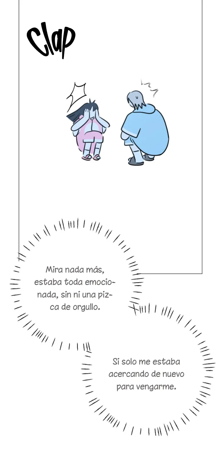 El hashtag es: El primer amor. capítulo 16, página 17