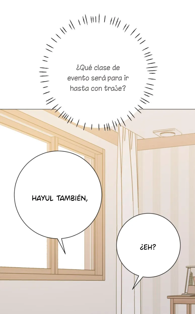 El hashtag es: El primer amor. capítulo 16, página 50