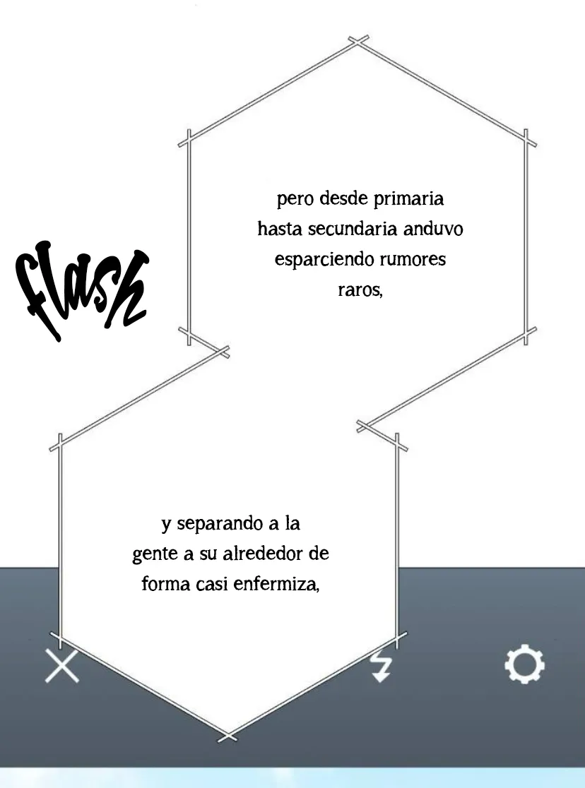 El hashtag es: El primer amor. capítulo 17, página 56