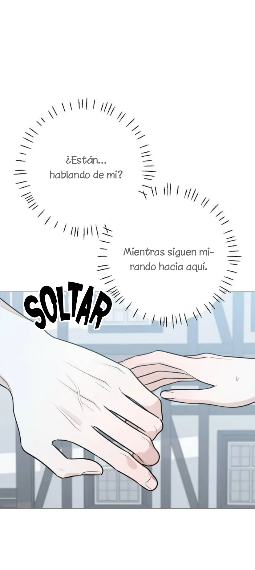 El hashtag es: El primer amor. capítulo 18, página 102