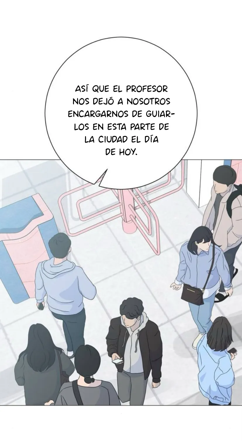 El hashtag es: El primer amor. capítulo 18, página 17