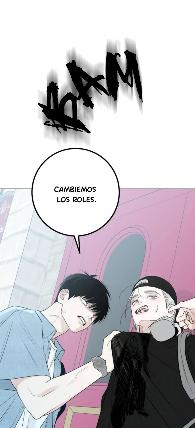 El hashtag es: El primer amor. capítulo 18, página 31