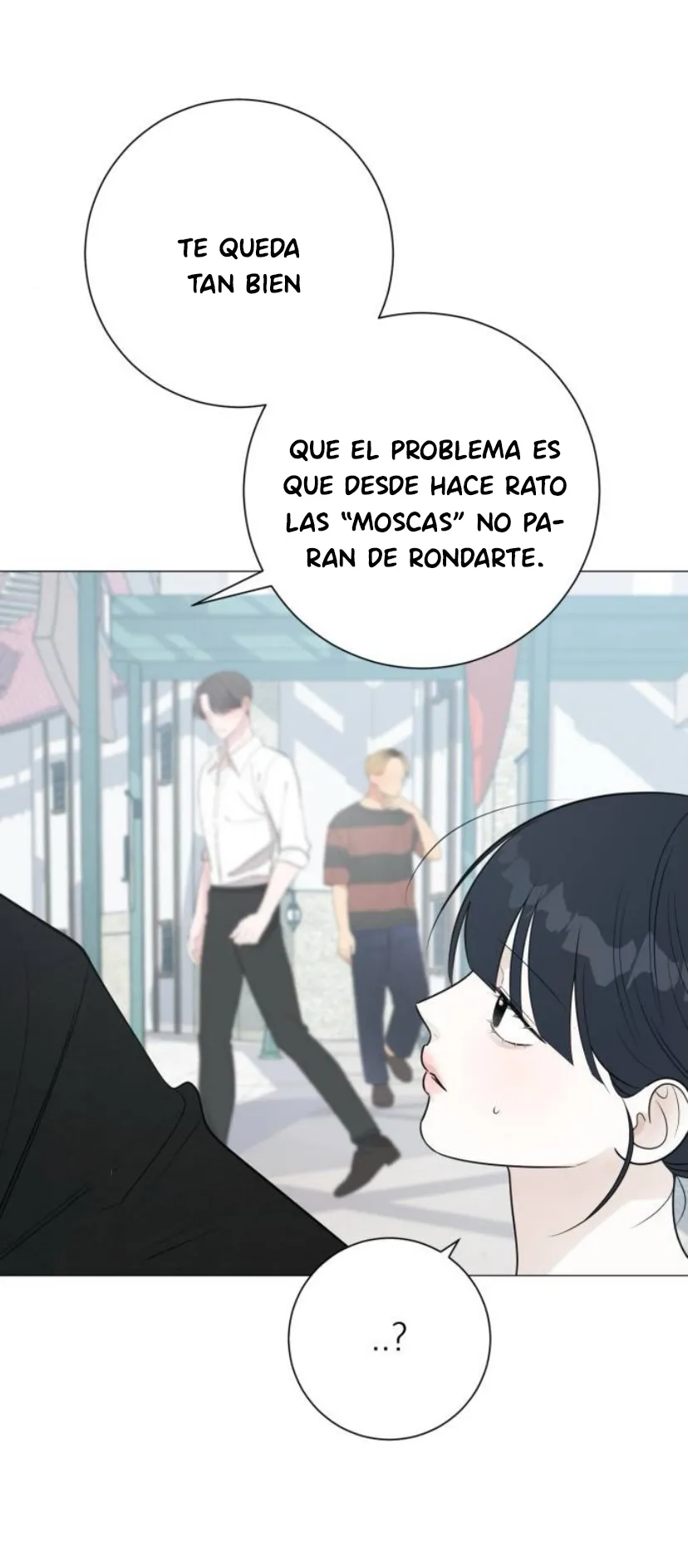 El hashtag es: El primer amor. capítulo 18, página 80