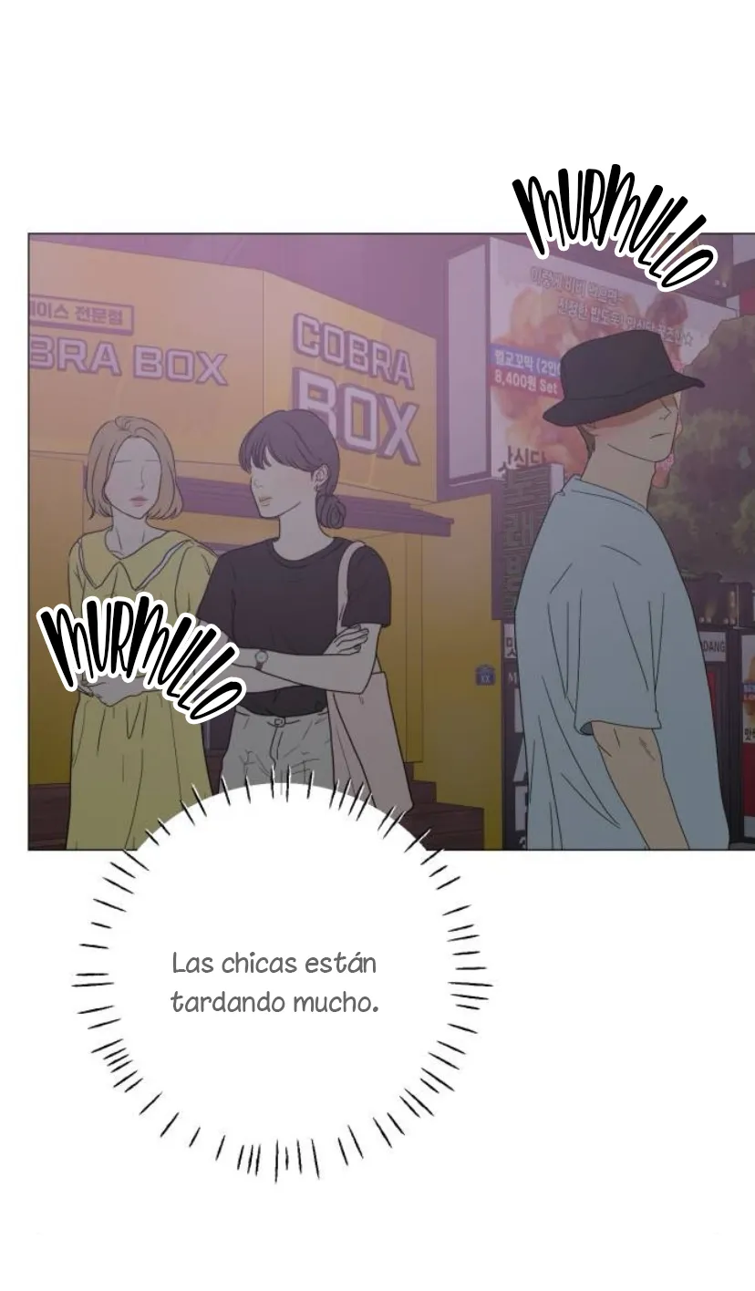 El hashtag es: El primer amor. capítulo 19, página 33