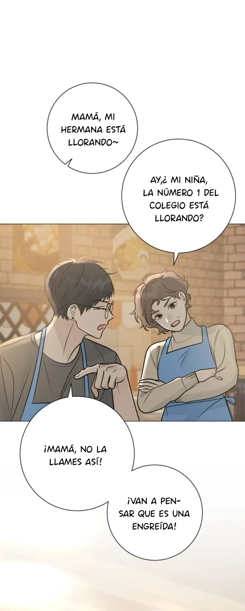 El hashtag es: El primer amor. capítulo 2, página 15