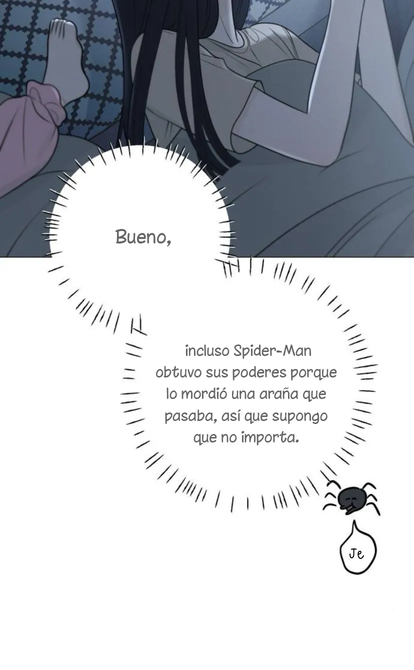 El hashtag es: El primer amor. capítulo 2, página 47