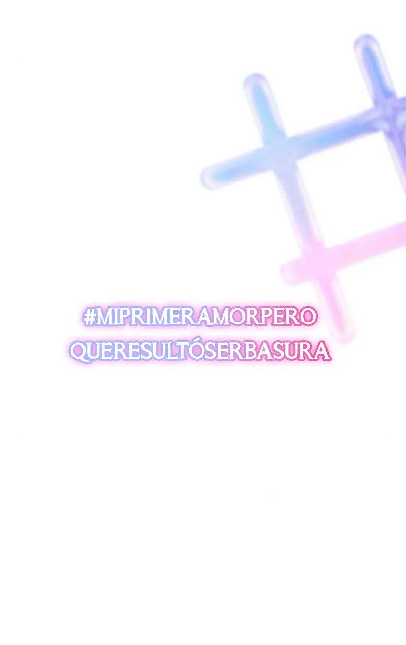 El hashtag es: El primer amor. capítulo 2, página 50