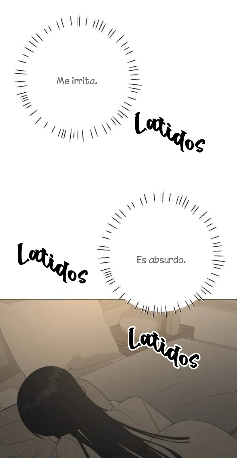 El hashtag es: El primer amor. capítulo 21, página 94