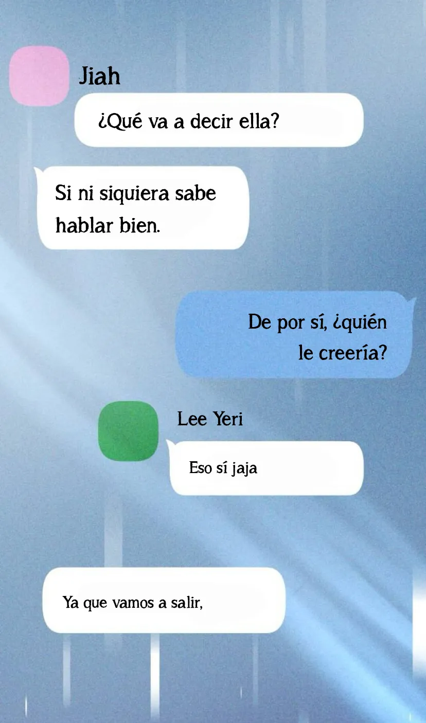 El hashtag es: El primer amor. capítulo 23, página 68