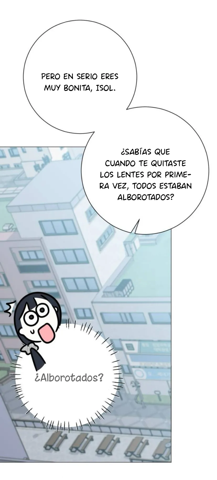 El hashtag es: El primer amor. capítulo 24, página 26