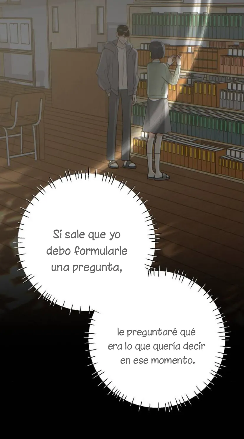 El hashtag es: El primer amor. capítulo 26, página 19