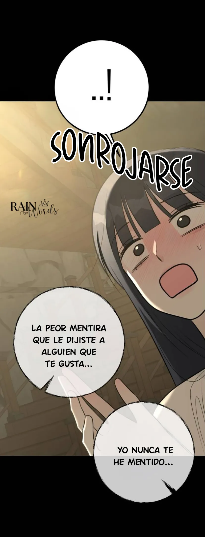 El hashtag es: El primer amor. capítulo 26, página 33