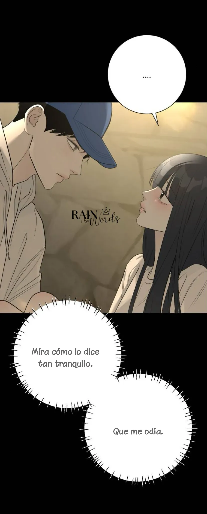 El hashtag es: El primer amor. capítulo 26, página 53