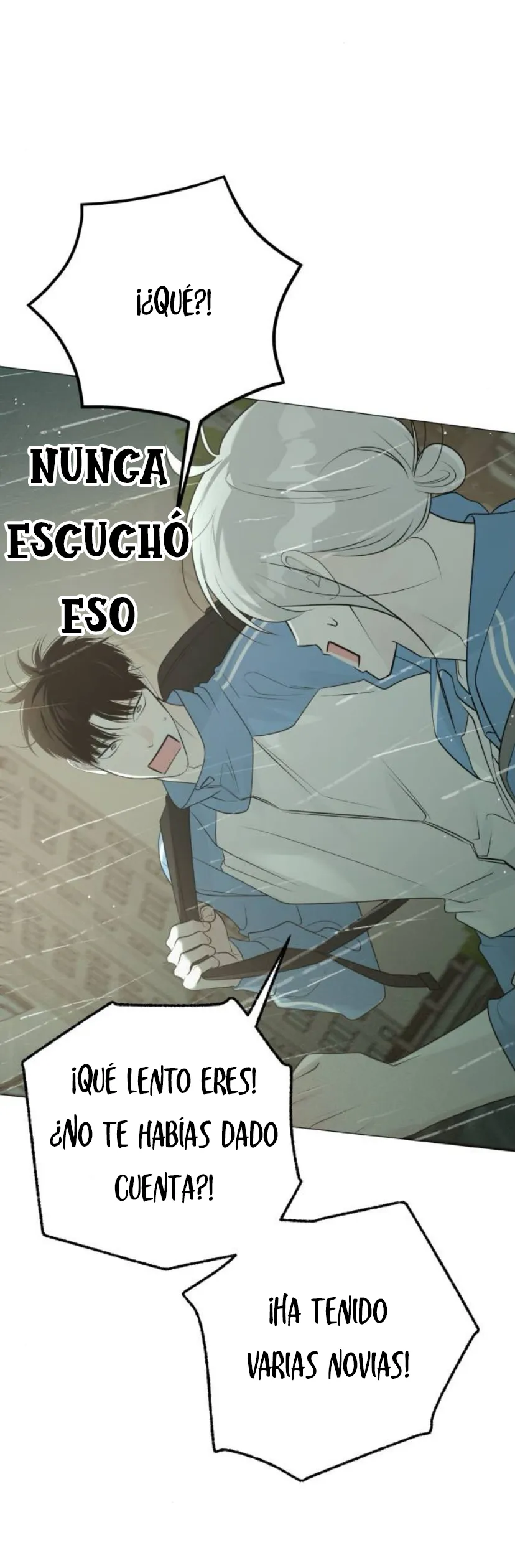 El hashtag es: El primer amor. capítulo 28, página 97