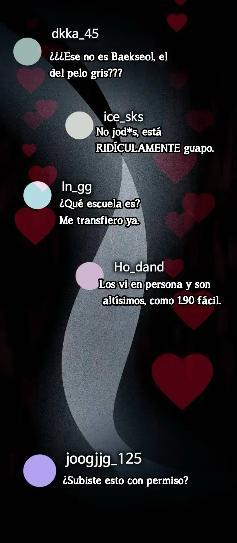 El hashtag es: El primer amor. capítulo 29, página 36
