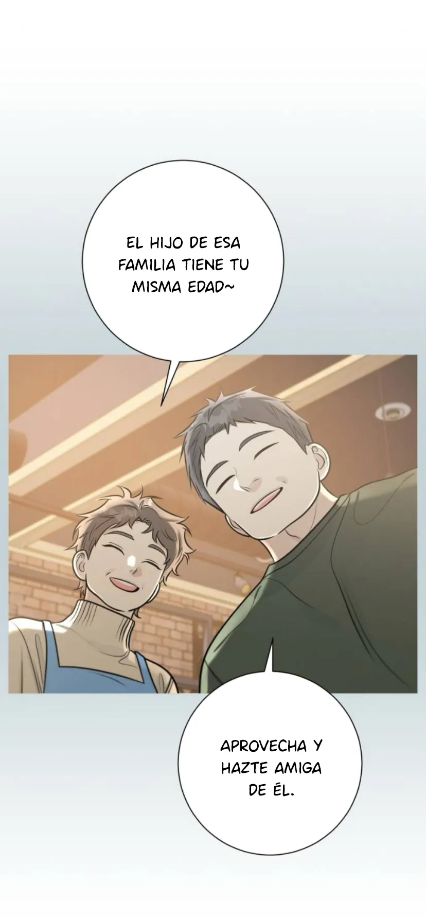 El hashtag es: El primer amor. capítulo 3, página 10