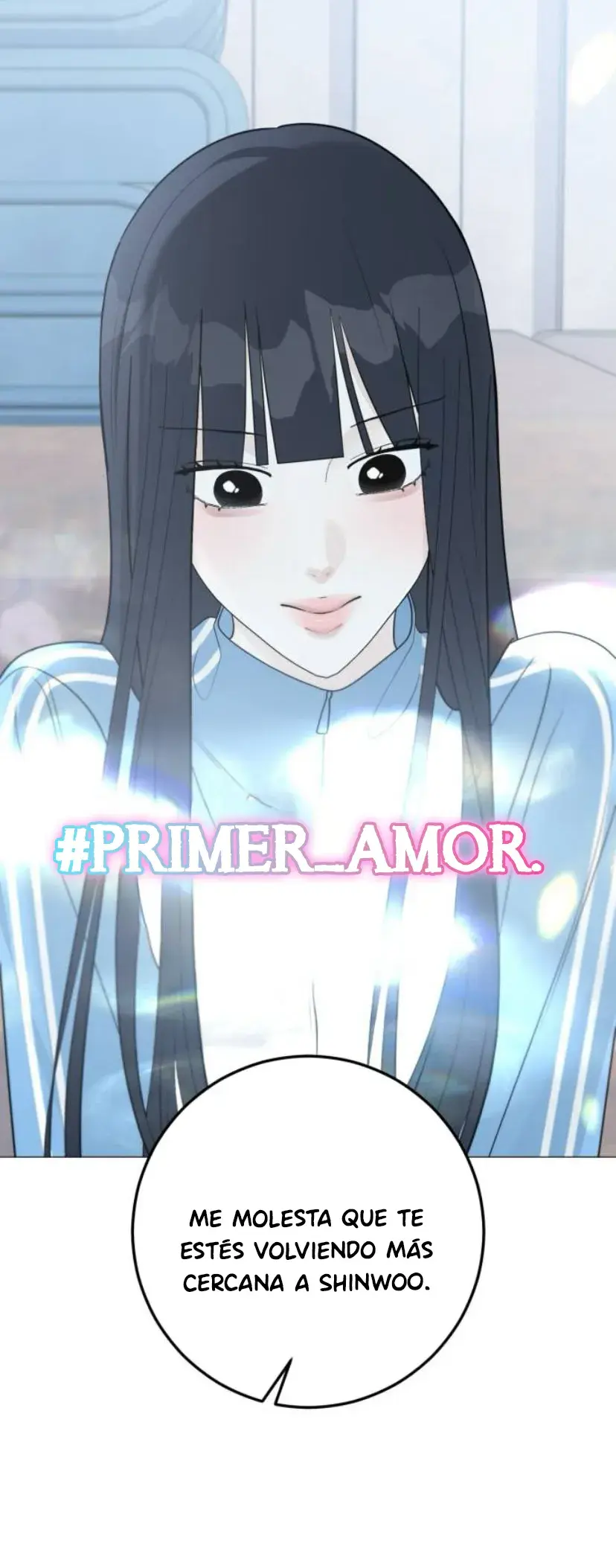 El hashtag es: El primer amor. capítulo 31, página 36
