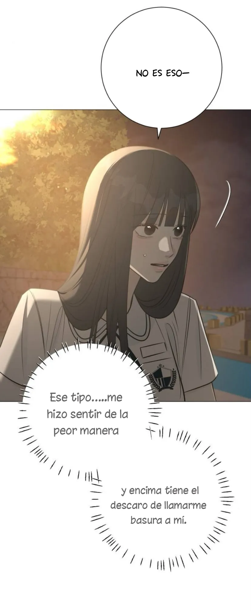 El hashtag es: El primer amor. capítulo 4, página 42